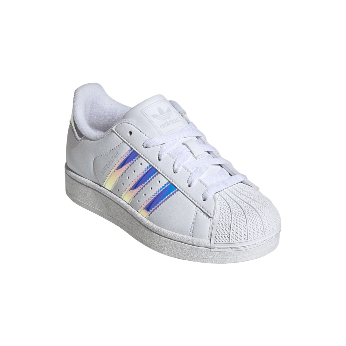 adidas Superstar II White Iridescent Stripes (GS)