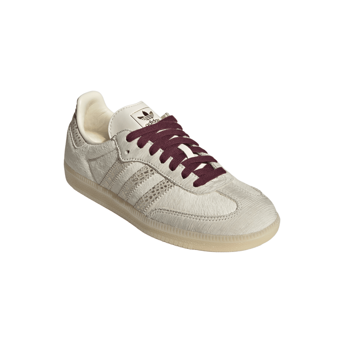 adidas Samba OG Cream White Maroon (Women's)