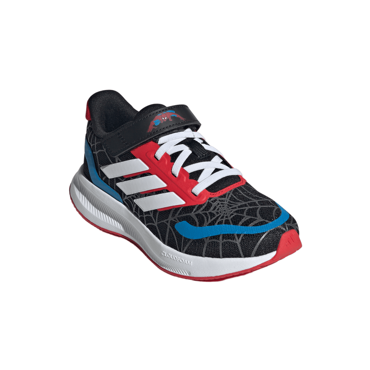 adidas Runfalcon Spider-Man Core Black Cloud White Pure Ruby (PS)