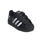 adidas Superstar II Comfort Closure Core Black Cloud White (PS)