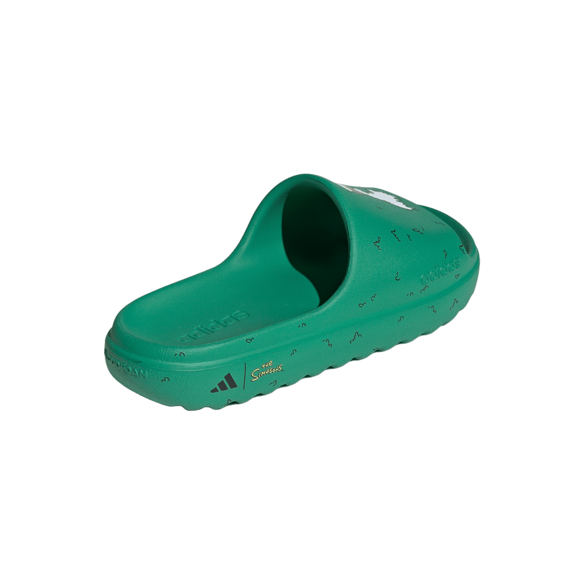 adidas Adilette Lumia Slides The Simpsons Court Green