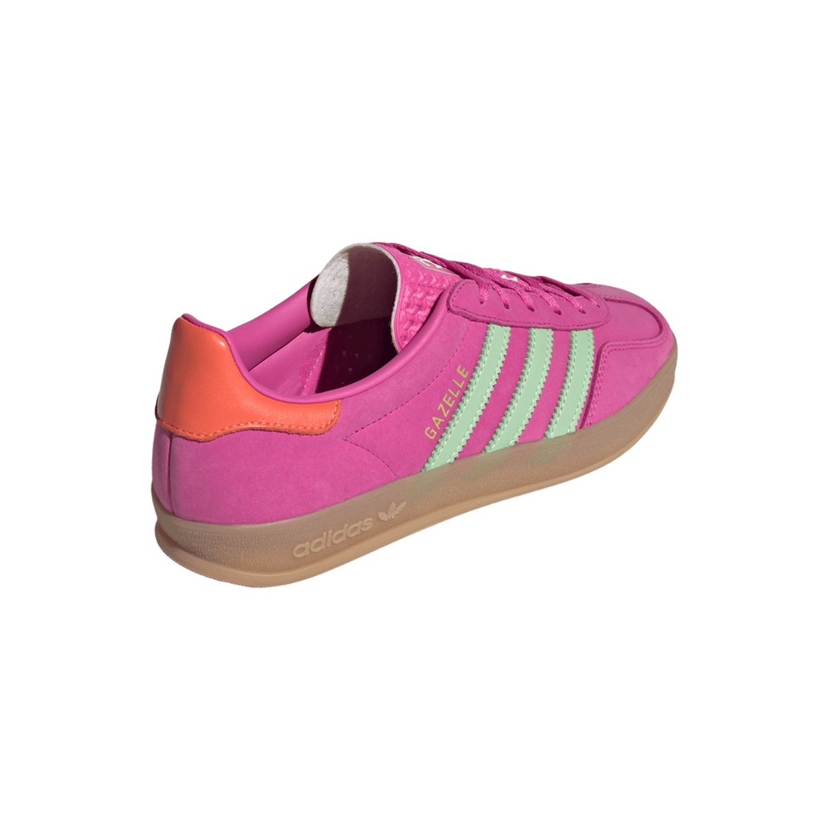 adidas Gazelle Indoor Semi Lucid Fuchsia Semi Green Spark Coral (Women's)