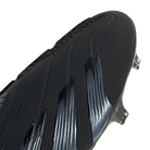 adidas Predator 24 Elite Laceless FG Core Black Carbon
