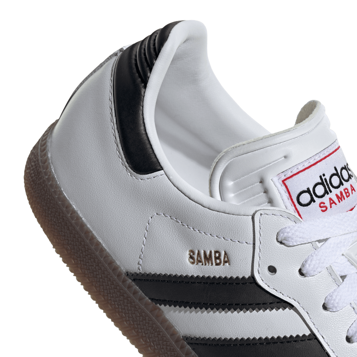 adidas Samba Indoor Cloud White Core Black Vivid Red