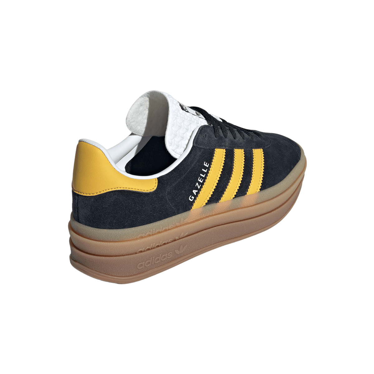 adidas Gazelle Bold Black Bold Gold (Women's)