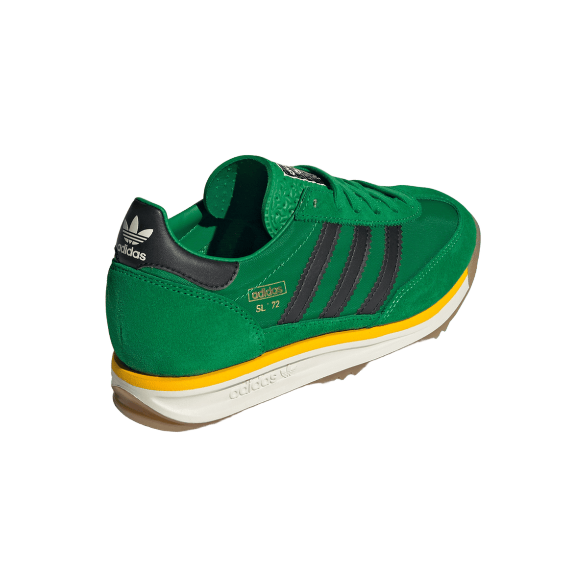 adidas SL 72 RS Green Core Black Crew Yellow (GS)