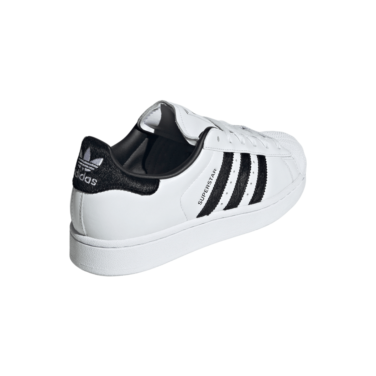 adidas Superstar II White Black Pony Hair (Women's)