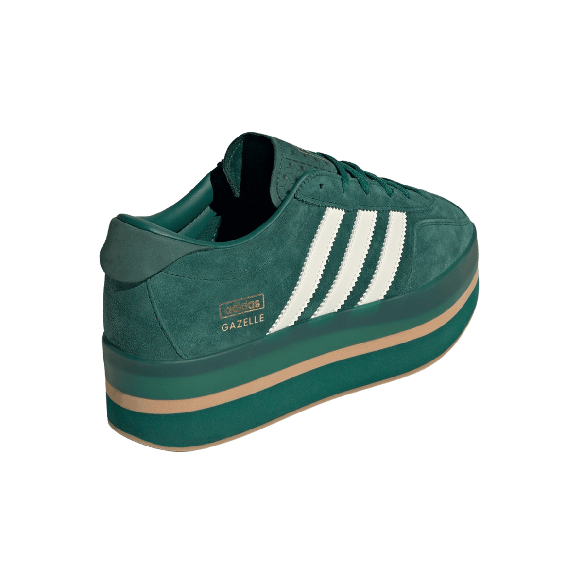 adidas Gazelle Stack Collegiate Green Cream White (Women's)