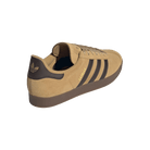 adidas Gazelle Golden Beige Dark Brown Gold Metallic