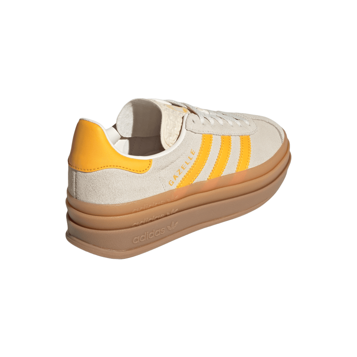 adidas Gazelle Bold Wonder White Crew Yellow (GS)