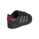 adidas Superstar LED Lights Comfort Closure Core Black Red (TD)