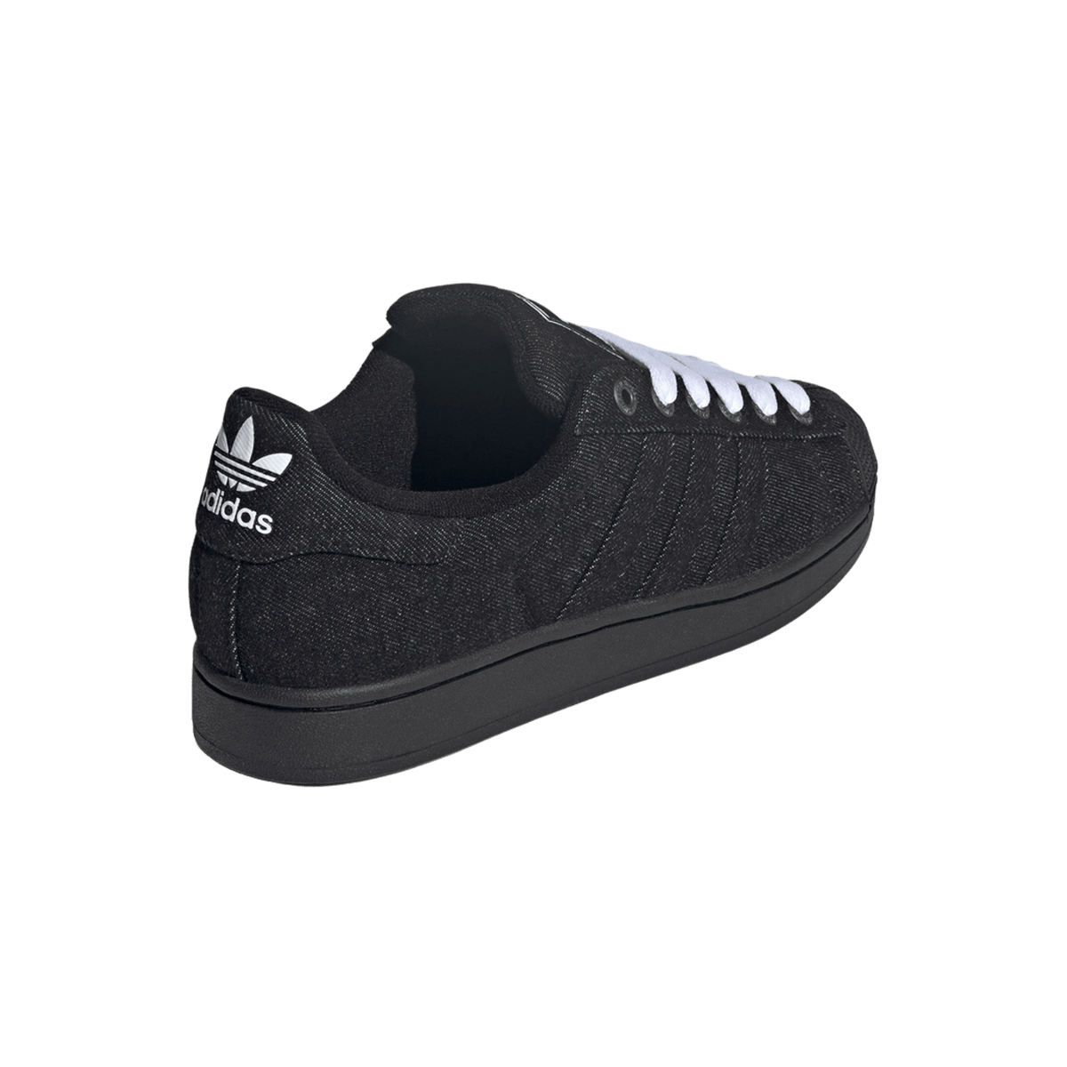 adidas Superstar II Black Denim