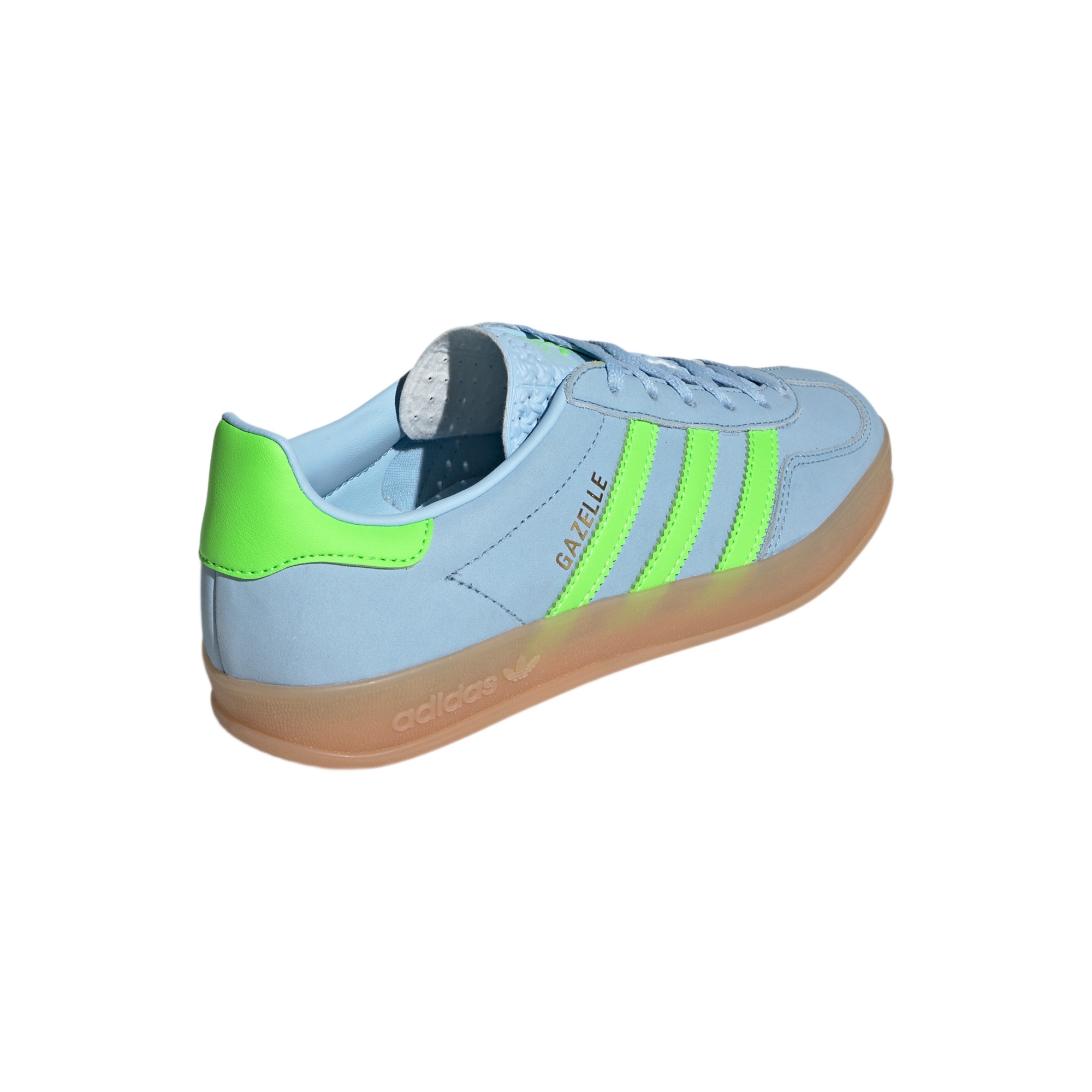 adidas Gazelle Indoor Clear Sky Solar Green (Women's)