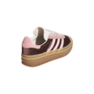adidas Gazelle Bold Shadow Brown Warm Clay Glow Pink (Women's)