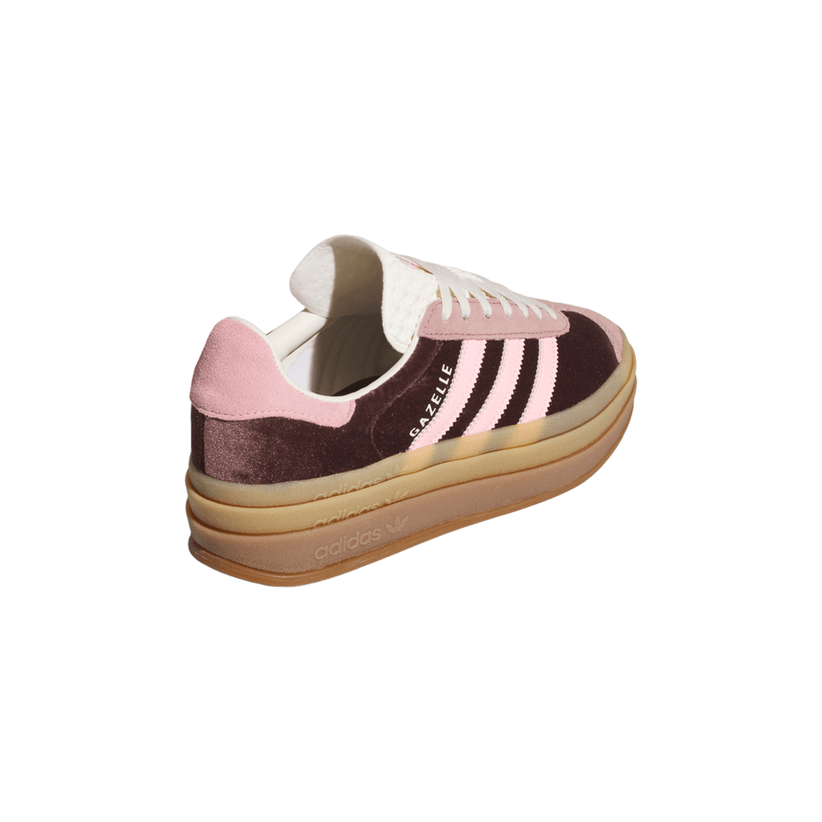 adidas Gazelle Bold Shadow Brown Warm Clay Glow Pink (Women's)