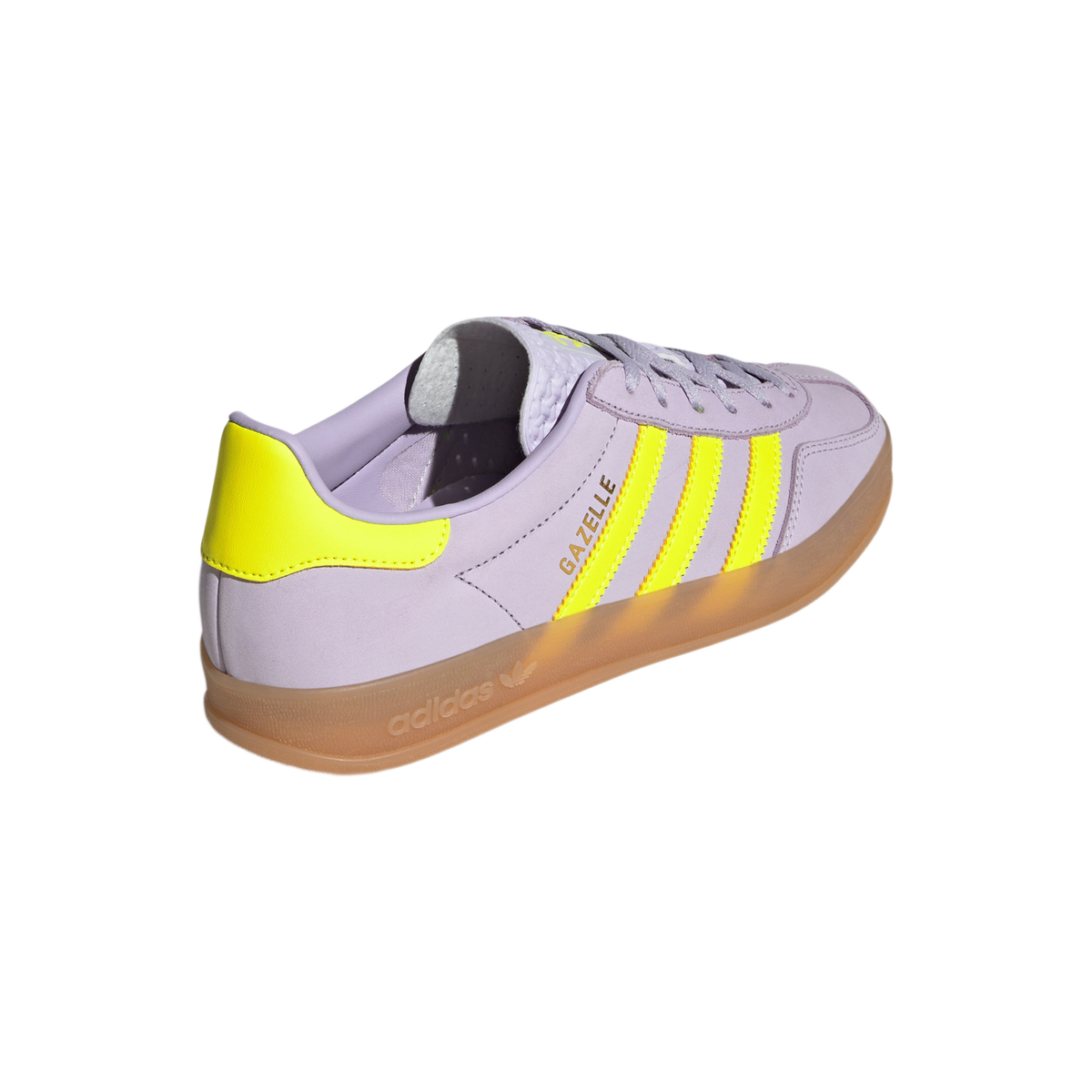 adidas Gazelle Indoor Silver Dawn Solar Yellow (Women's)