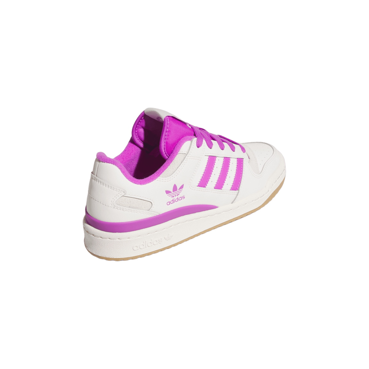 adidas Forum Low CL Cloud White Purple Burst Cream White (Women's)