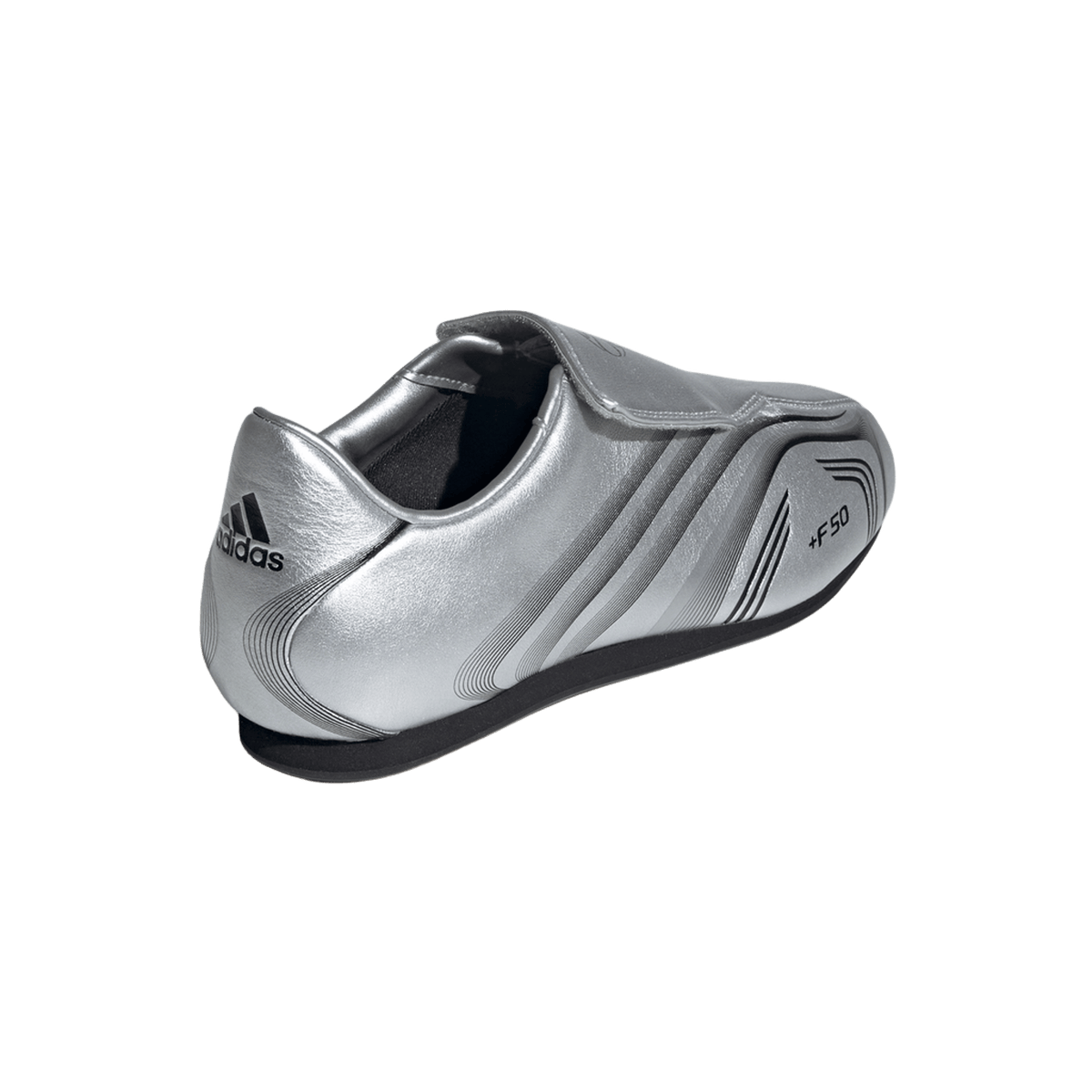 adidas Taekwondo F50 Silver Metallic Black (Women's)