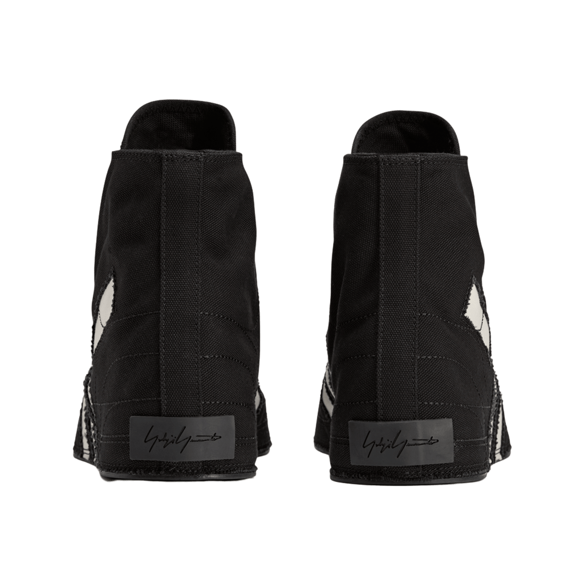 adidas Y-3 Nizza Hi Black Off White Cut Out