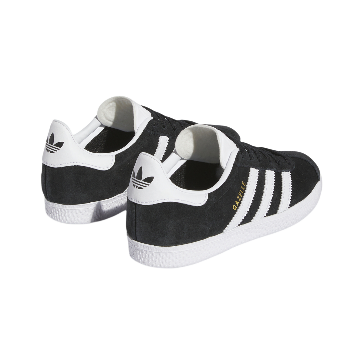adidas Gazelle Core Black Cloud White Gold Metallic (PS)