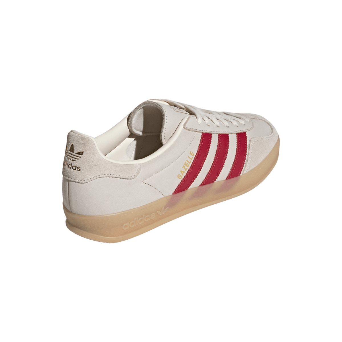adidas Gazelle Indoor Cream White Red Gum