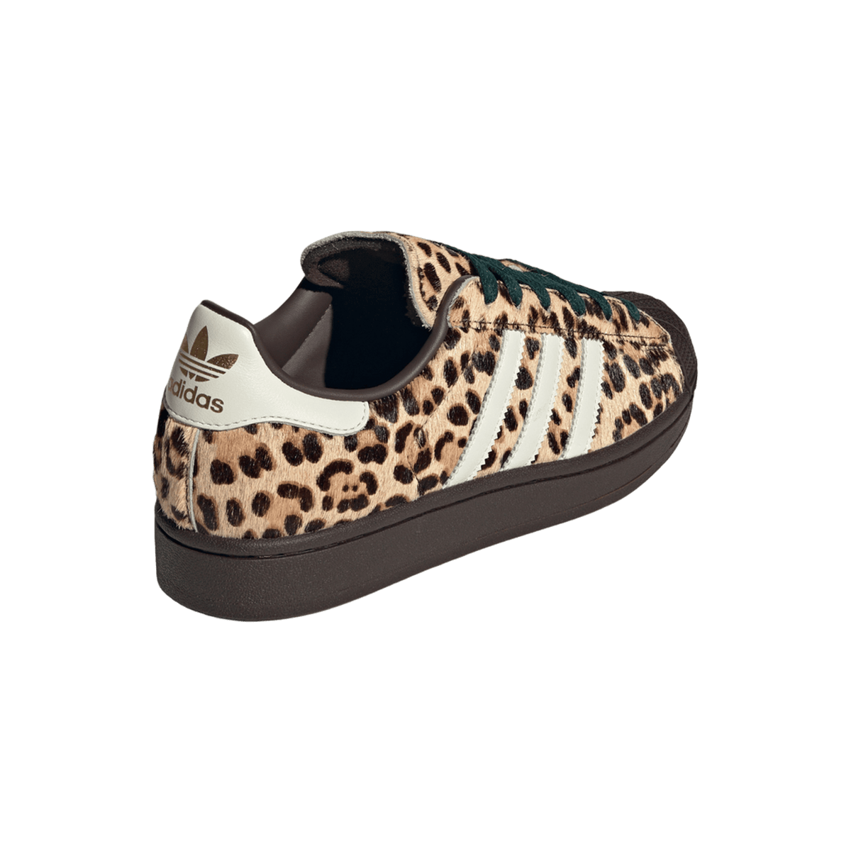 adidas Superstar II Leopard Dark Brown Ivory (Women's)