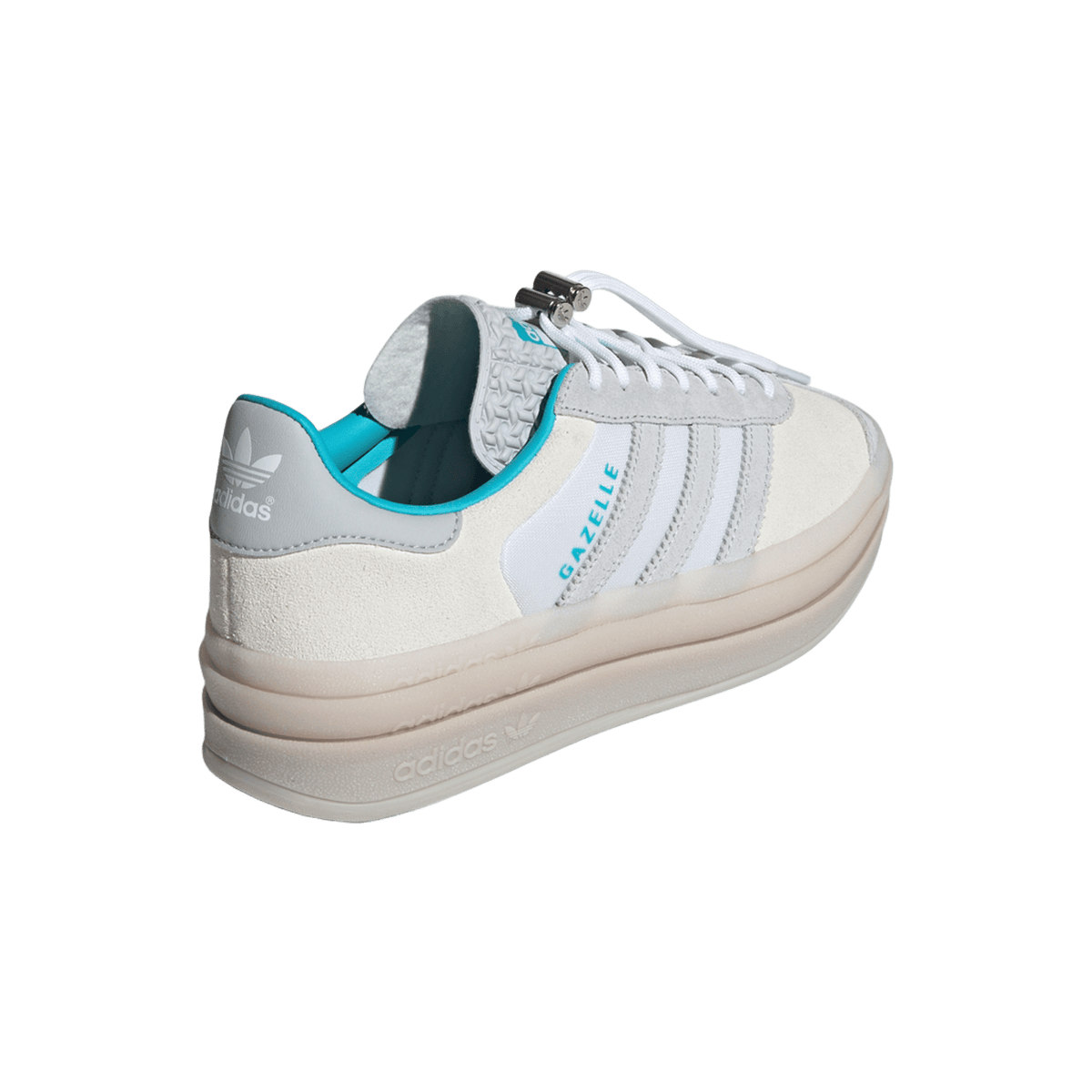 adidas Gazelle Bold Cloud White Light Blue (Women's)