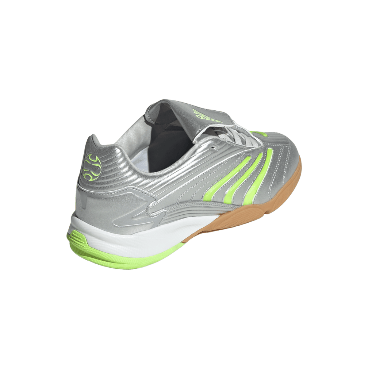 adidas Predator Sala Silver Metallic Signal Green (Women's)