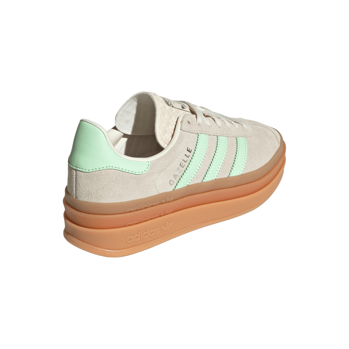 adidas Gazelle Bold Wonder White Semi Green Spark (GS)