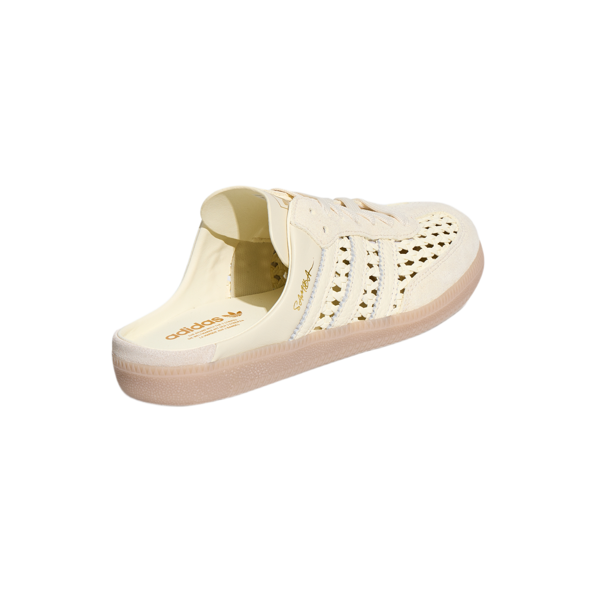 adidas Samba Mule Woven Basketweave Cream White (Women's)