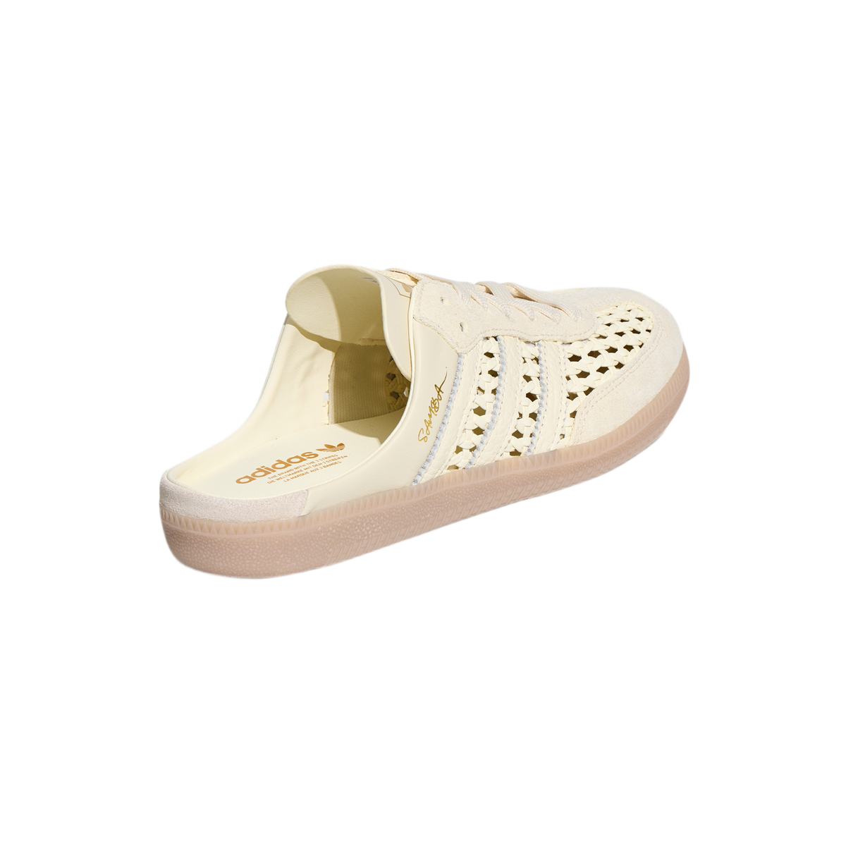 adidas Samba Mule Woven Basketweave Cream White (Women's)