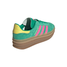 adidas Gazelle Bold Court Green Lucid Pink (Women's)