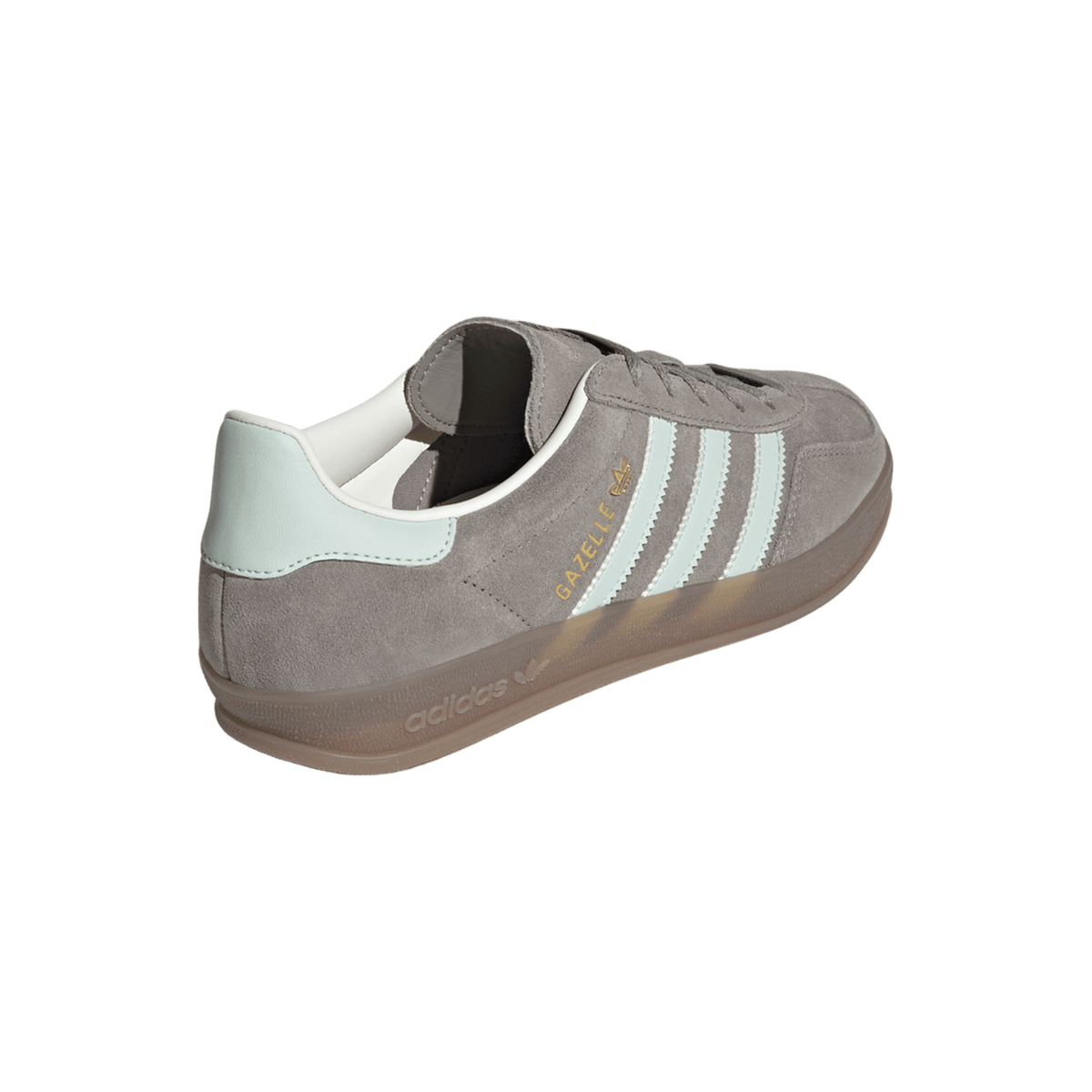 adidas Gazelle Indoor Silver Pebble Linen Green (Women's)
