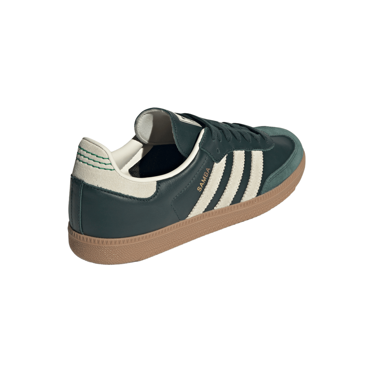 adidas Samba OG Shadow Green Cream White Gold Metallic