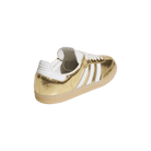 adidas Samba OG Gold Metallic Cracked Leather (Women's)