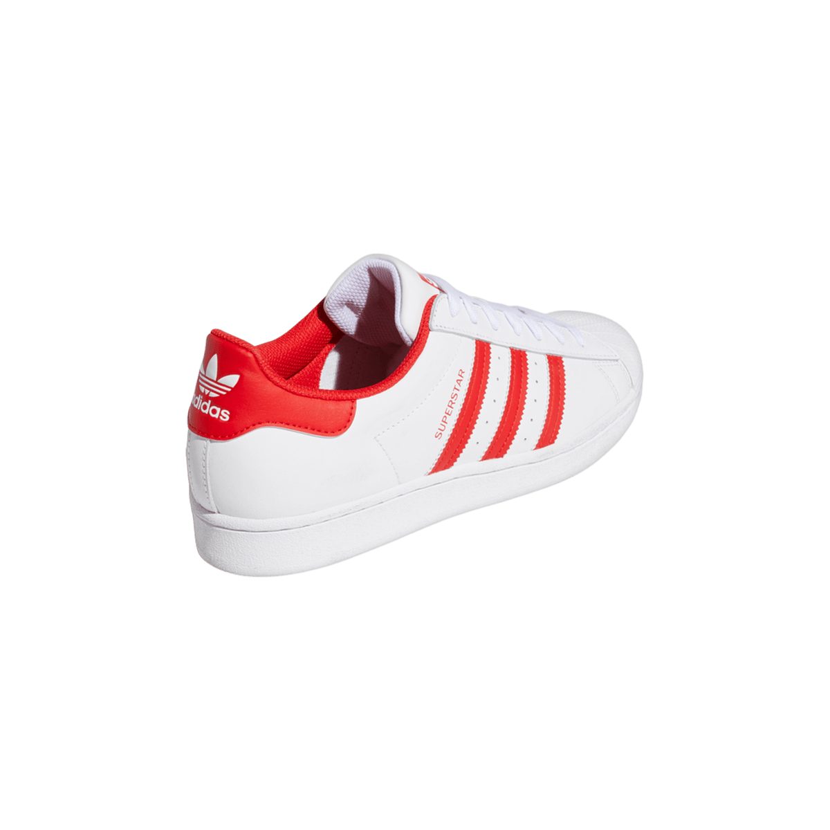 adidas Superstar Cloud White Vivid Red