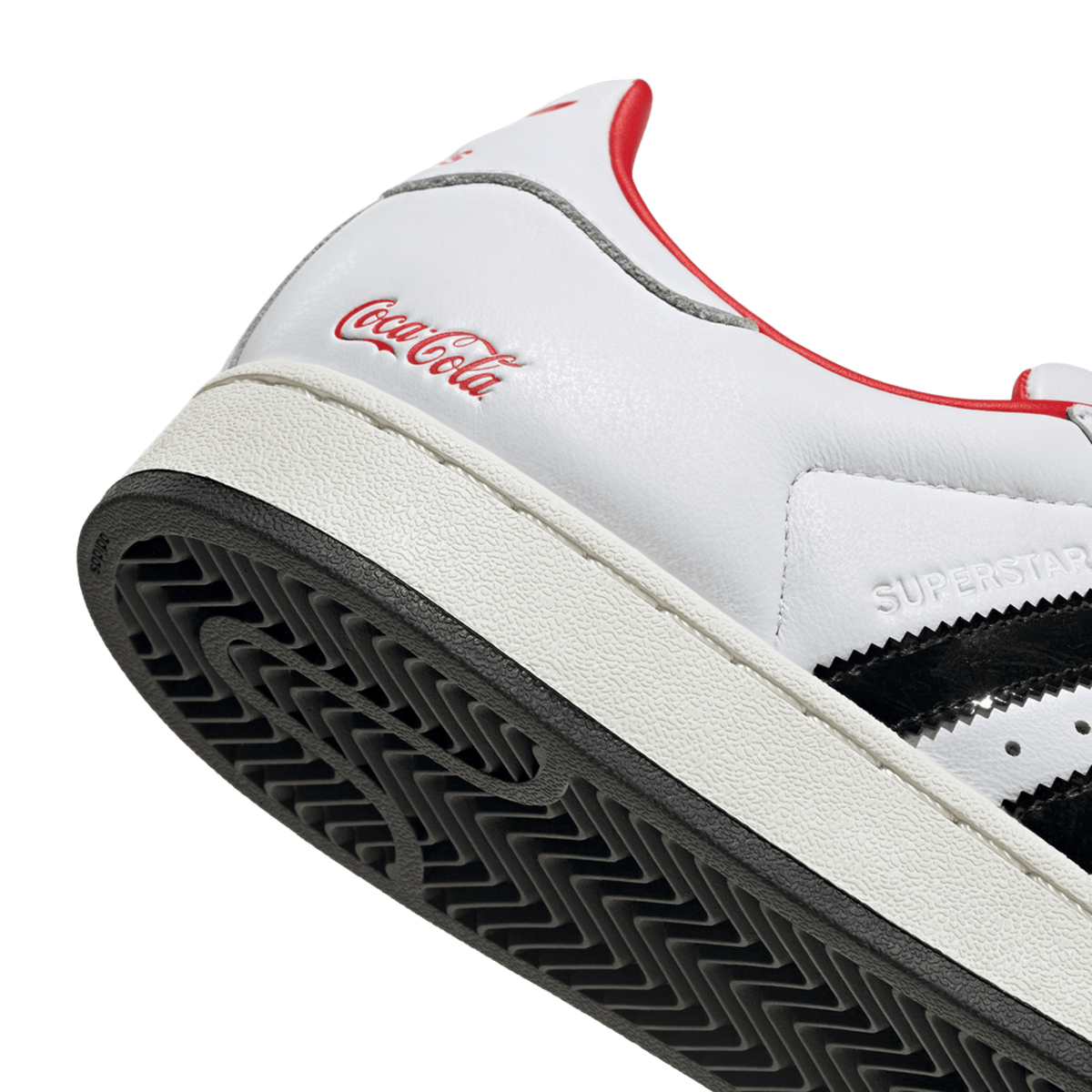 adidas Superstar II Coca-Cola White Black