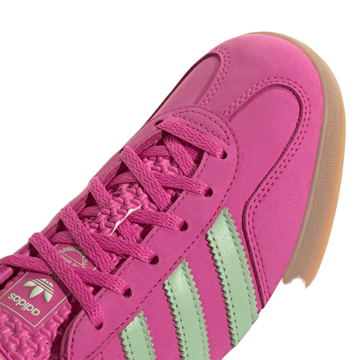 adidas Gazelle Indoor Semi Lucid Fuchsia Semi Green Spark Coral (Women's)