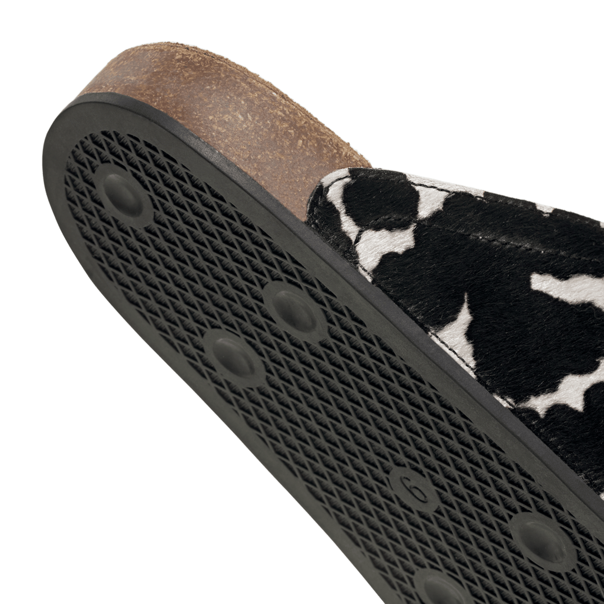 adidas Adimule Slides Cow Print Black Cloud White
