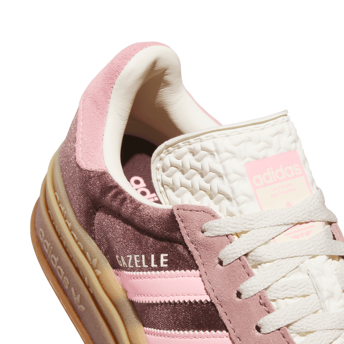 adidas Gazelle Bold Shadow Brown Warm Clay Glow Pink (Women's)