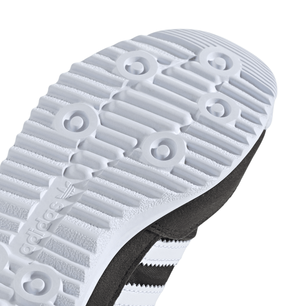 adidas SL 72 RS Elastic Laces Core Black Cloud White Blue (PS)