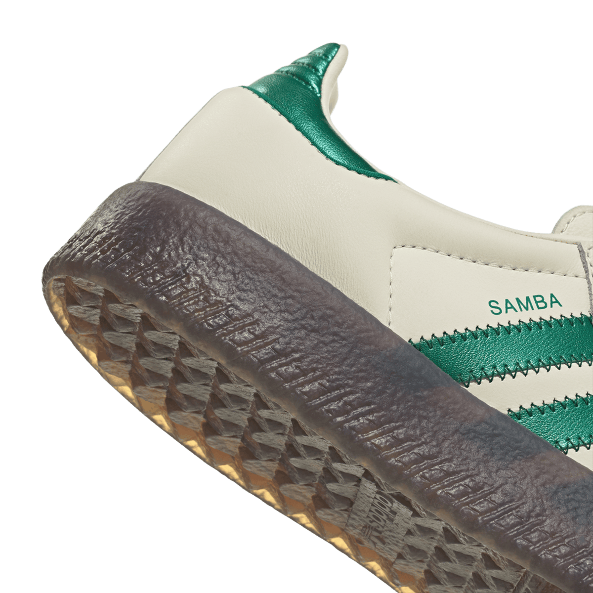 adidas Sambae Cream Bold Green (Women's)
