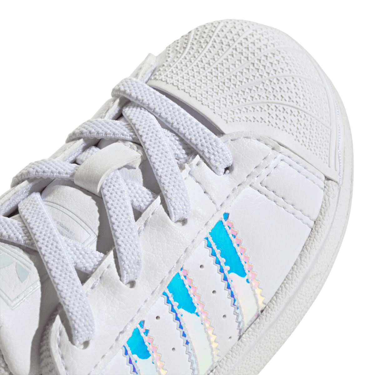 adidas Superstar II Comfort Closure White Iridescent Stripes (TD)
