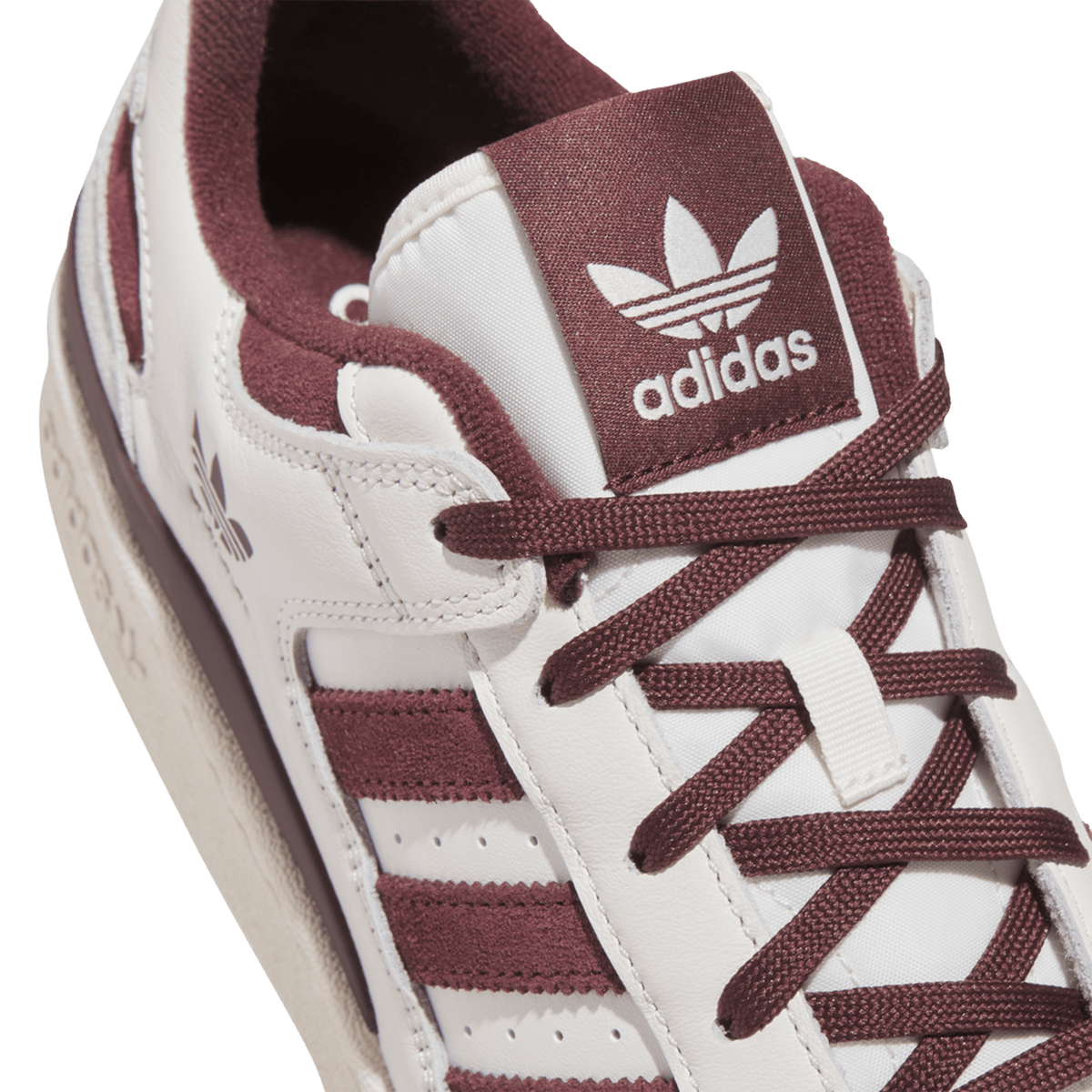 adidas Forum Low CL Cloud White Aurora Ruby Wonder White