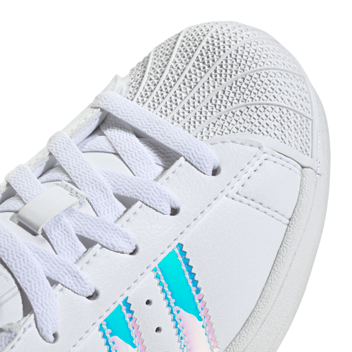 adidas Superstar II White Iridescent Stripes (GS)