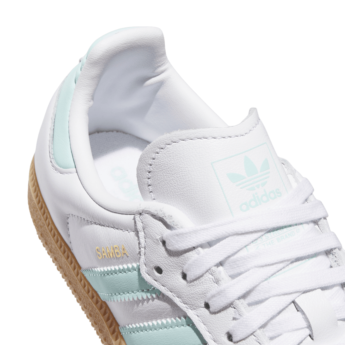 adidas Samba OG White Semi Flash Aqua (GS)
