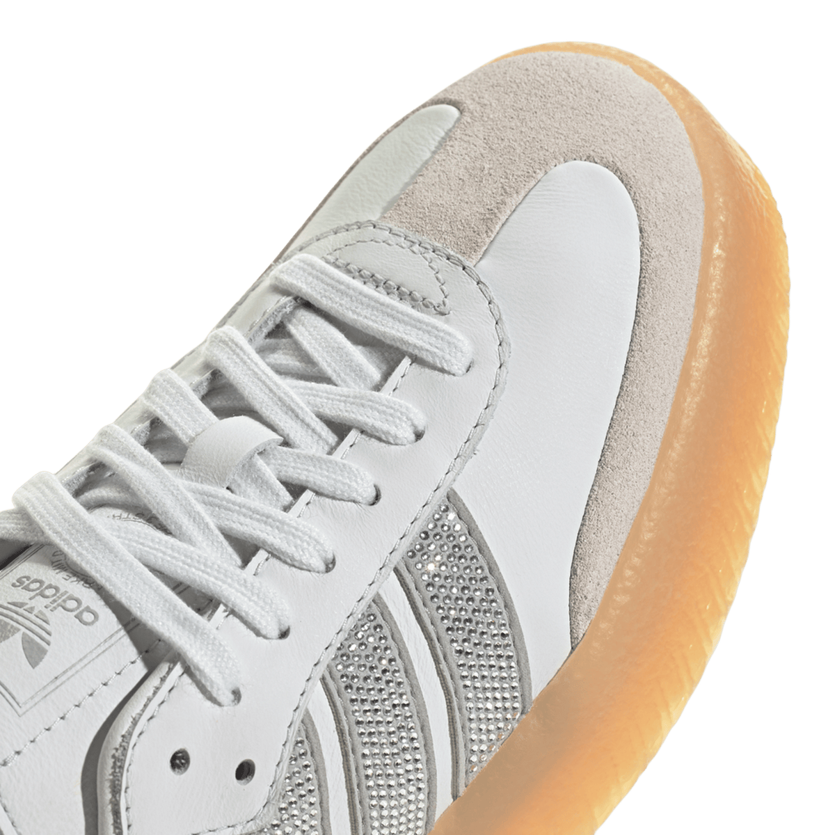adidas Sambae Rhinestone Crystal White Silver (Women's)