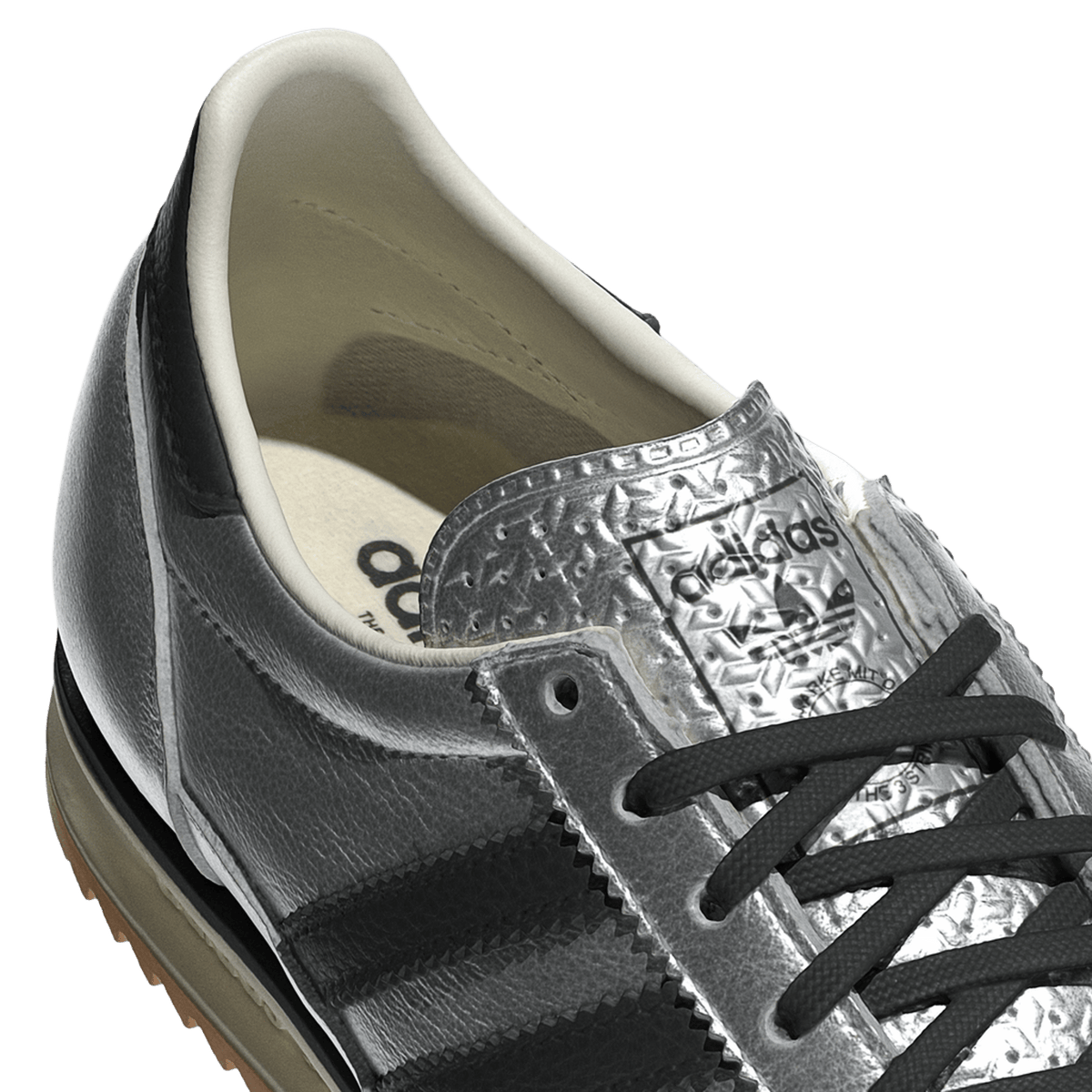adidas SL 72 OG Silver Metallic Black Gum (Women's)