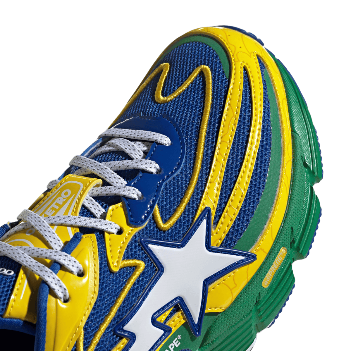 adidas Orketro Bape Yellow Blue Green
