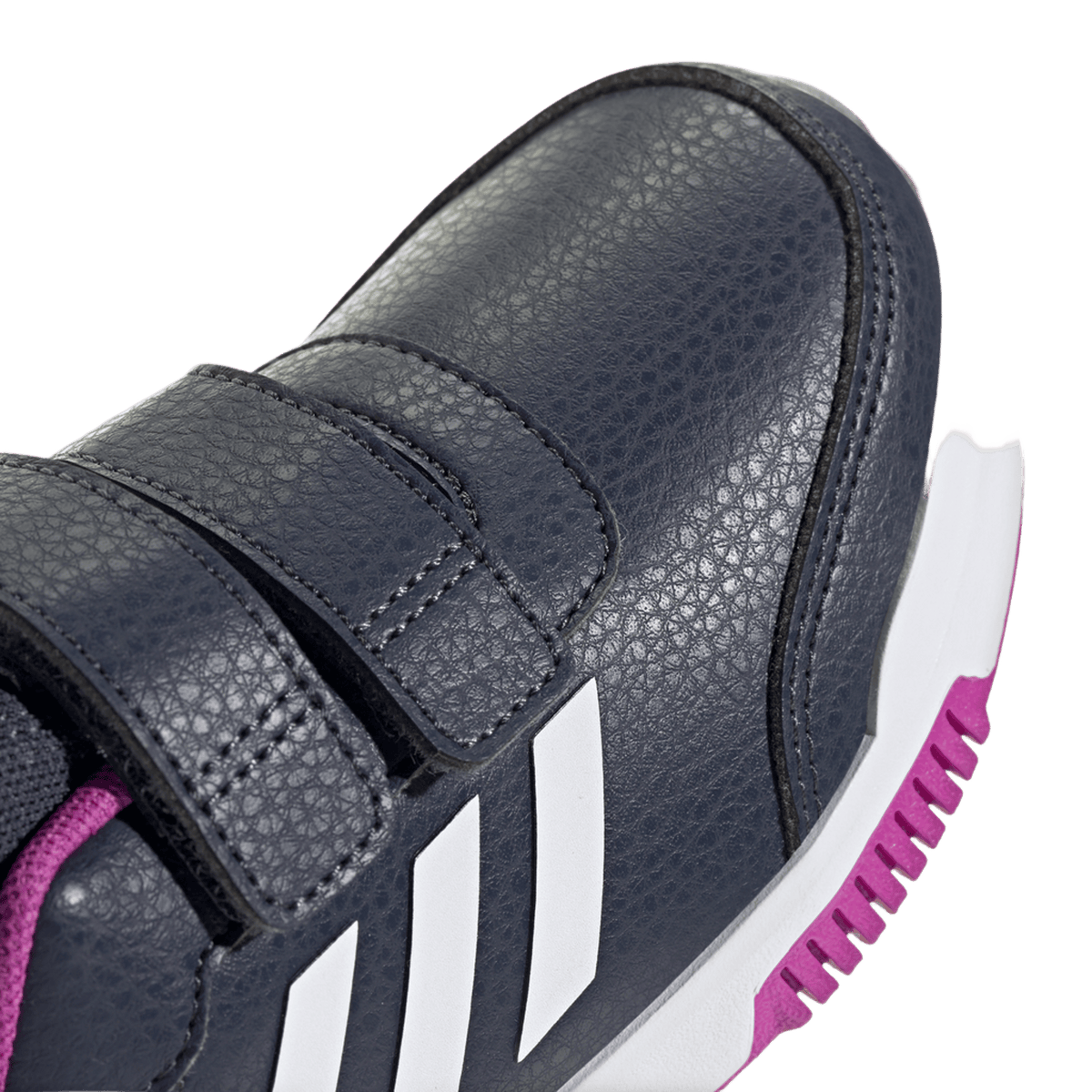 adidas Tensaur Hook And Loop Shadow Navy Cloud White Flash Pink (GS)